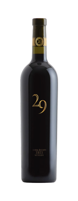 2021 V29 Aida Estate Merlot 750ml (large img)