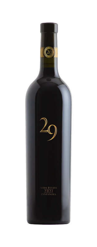 2021 V29 Aida Estate Zinfandel 750ml (large img)